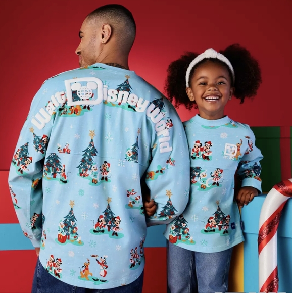 Disney Santa Mickey Mouse & Friends Holiday Spirit Jersey, NWT, Adult Unisex XXL - Picture 3 of 12